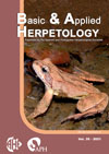 Martinez-Silvestre, A., Velarde, R., Marschang, R. E., Pérez-Novo, I., Bisbal-Chinesta, J. F., Thumsová, B. & Bosch, J. (2021). First record of amphibian mortality associated with the fungus Batrachochytrium dendrobatidis in Catalonia (NE Spain). Basic and Applied Herpetology, 35: 5-17.